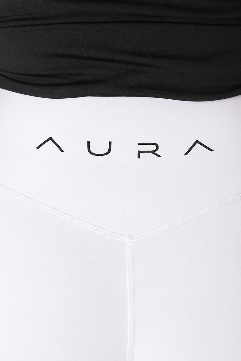 AuraGlaze High-Rise Second-Skin Tights