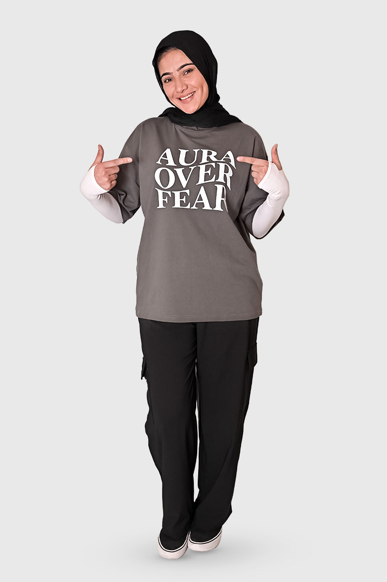 Aura Grit Oversized Unisex Tee
