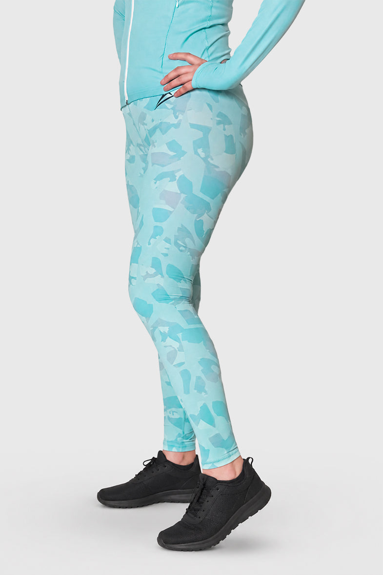 Titan Camouflage High-Rise Performance Tights